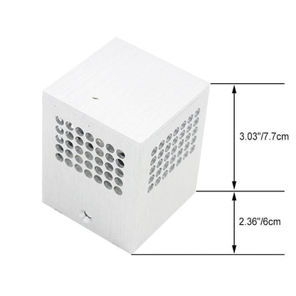 Modern Simplicity Square Aluminum LED Wall Sconce Lamp For Hallway