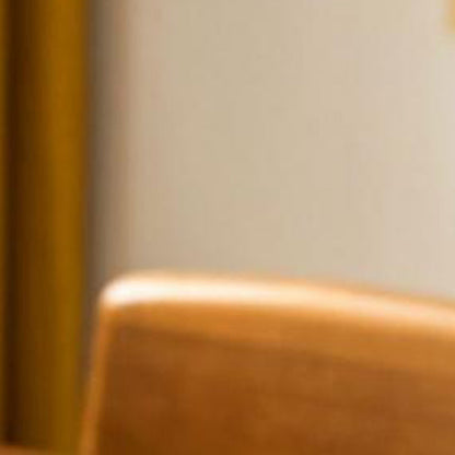 Traditional Vintage Elliptical Pine Ash Wood Stainless Steel Dining Table For 4 Seats