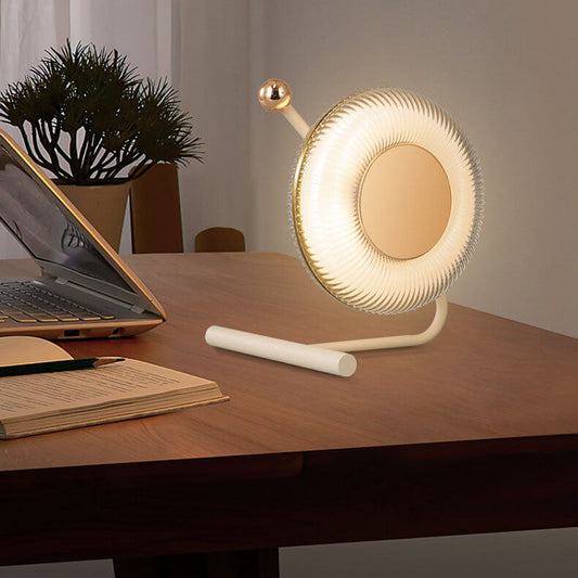 Nordic Light Luxury Round Acrylic LED Decorative Table Lamp