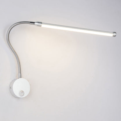 Modern Simplicity Aluminum PC Strip LED Wall Sconce Lamp For Bedside