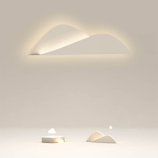 مصباح حائط LED حديدي بتصميم جبال عصري بسيط 