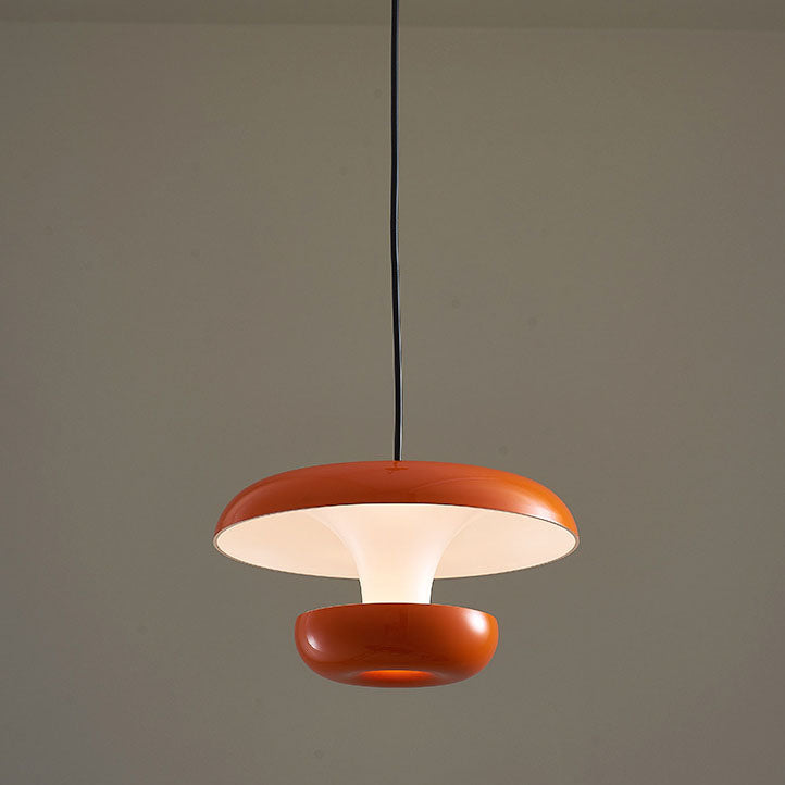 Modern Minimalist Solid Color Jellyfish Iron LED Pendant Light