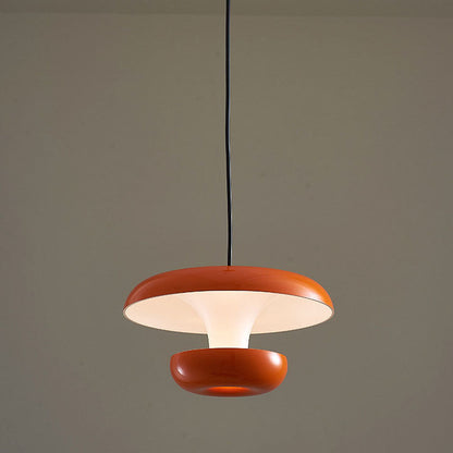 Modern Minimalist Solid Color Jellyfish Iron LED Pendant Light