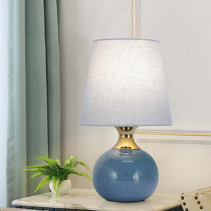 Modern Decorative Ceramic 1-Light Touch Dimming Table Lamp