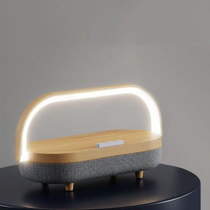 Modern Wireless Charging Induction Bluetooth Charging USB LED Table Lamp