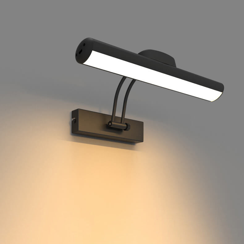Minimalist Bar Shape Vanity Light Multi-Angle Adjustable LED Wall Sconce Lamp