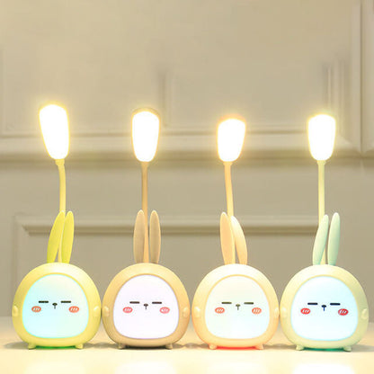 Creative Cartoon Animal Student USB Charging Foldable LED Table Lamp