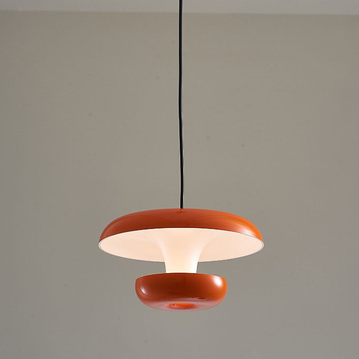 Modern Minimalist Solid Color Jellyfish Iron LED Pendant Light