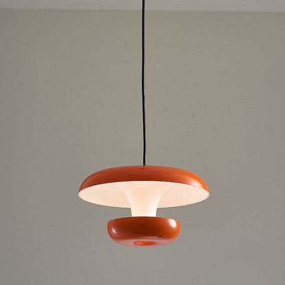 Modern Minimalist Solid Color Jellyfish Iron LED Pendant Light