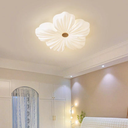 مصباح سقف LED بتصميم زهرة أكريليك حديدي عصري لغرفة المعيشة 