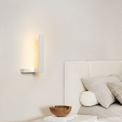 مصباح حائط LED مستطيل الشكل مصنوع من الحديد والأكريليك بتصميم عصري بسيط 