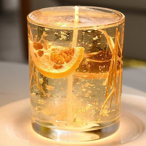 European Modern Aromatherapy Oak Glass Metal LED Melting Wax Table Lamp