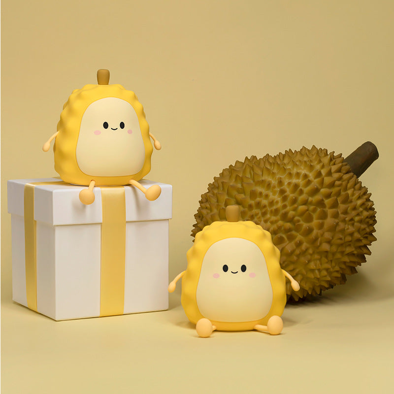 Modern Art Deco Silicone Cartoon Fruit USB Charging LED Table Lamp Night Light For Bedroom