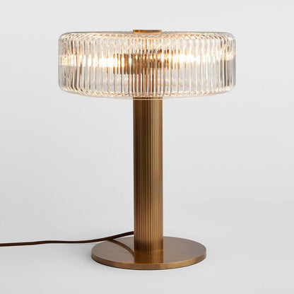 Nordic Modern Simple Cylinder Glass LED Decorative Table Lamp