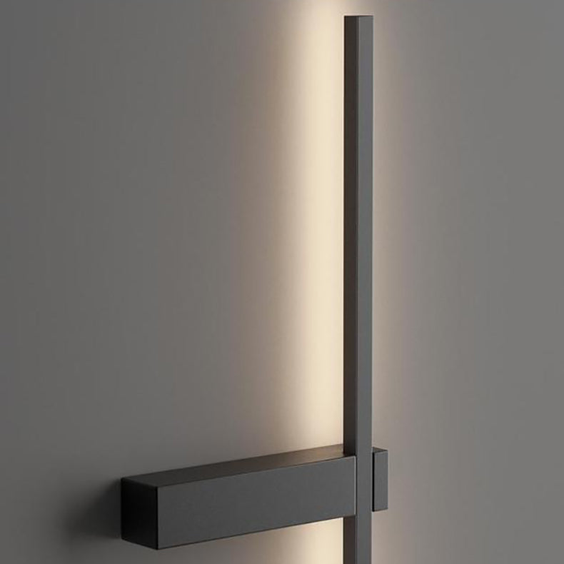 مصباح حائط LED بتصميم عصري بسيط من الحديد والألومنيوم والسيليكا لغرفة النوم 