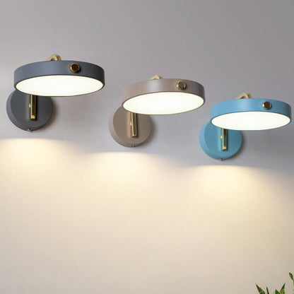 Modern Light Luxury Nordic Pie-shaped LED Wall Sconce Lamp