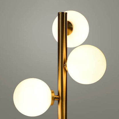 Nordic Creative Magic Bean Glass Iron 3-Light Table Lamp