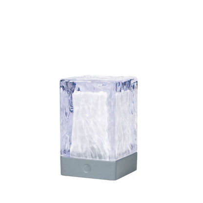 Modern Simplicity Resin Square LED Table Lamp For Bedroom