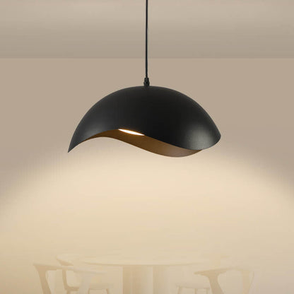 Nordic Minimalist Dome Wave Design LED Pendant Light
