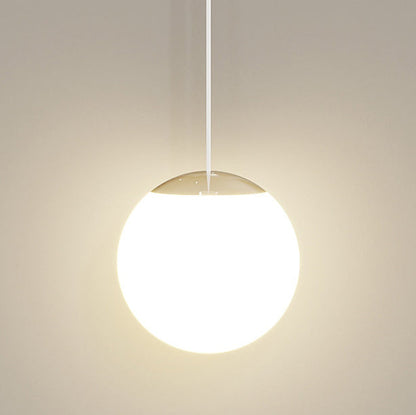 Modern Simplicity Iron Acrylic Round Ball LED Wall Sconce Lamp For Bedside
