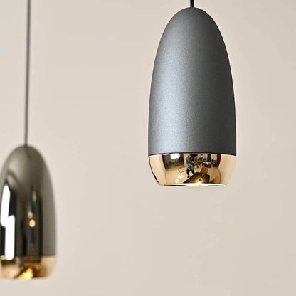 مصباح LED صناعي من الألومنيوم الإبداعي على شكل رصاصة 