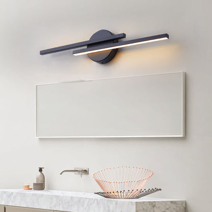 Modern Light Luxury Bar Iron Acrylic LED Vanity Light Wall Sconce Lamp