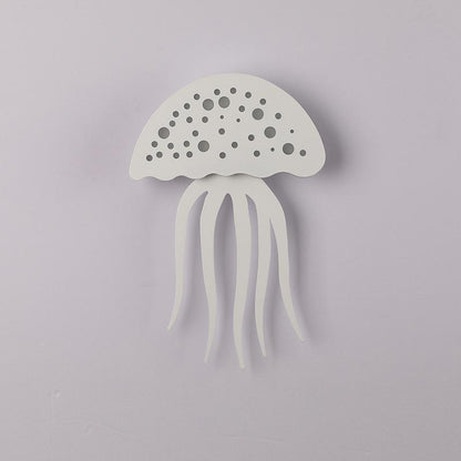 مصباح حائطي حديث إبداعي على شكل قنديل البحر مزود بضوء واحد 