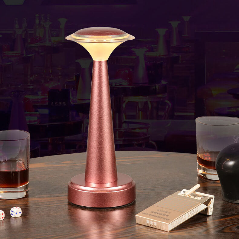 Modern Iron Acrylic LED Night Light Table Lamp