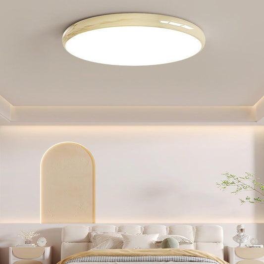 مصباح سقف LED دائري من الأكريليك بتصميم عصري بسيط لغرفة النوم