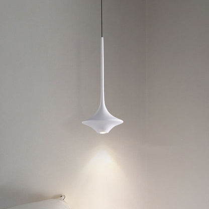 Modern Minimalist Solid Color Hardware Resin LED Pendant Light