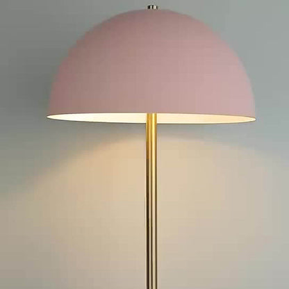 Nordic Macaron Dome Shade 1-Light Table Lamp