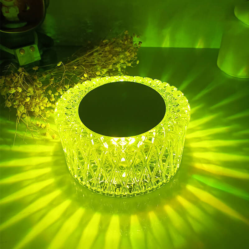 Creative Bird's Nest Crystal RGB LED Night Light Table Lamp