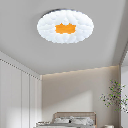 Scandinavian Modern Minimalist Acrylic Children's LED Flush Mount Ceiling Light