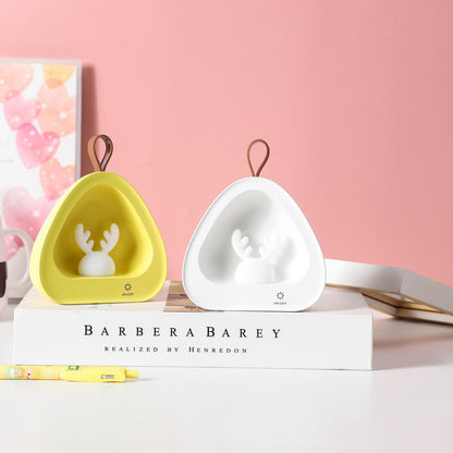 Creative Cute Deer Silicone USB Charging Portable LED Night Light Table Lamp