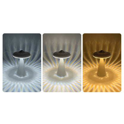 Modern Creative UFO USB Rechargeable LED Night Light Table Lamp
