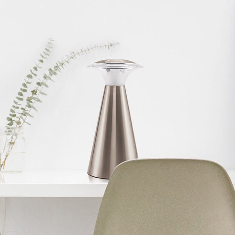 Modern Creative Mushroom USB Rechargeable Dimmable Touch LED Decorative Table Lamp