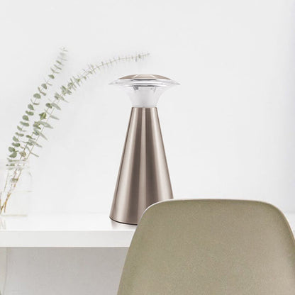 Modern Creative Mushroom USB Rechargeable Dimmable Touch LED Decorative Table Lamp