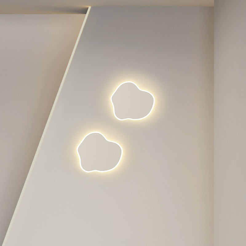 مصباح حائط LED بتصميم إبداعي عصري مصنوع من الحديد والأكريليك 