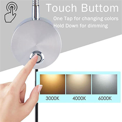مصباح حائطي حديث مزود بمنفذ USB LED 