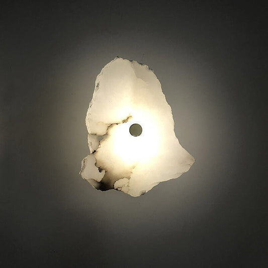 مصباح حائط LED مستطيل الشكل من الحديد اللوسيت بتصميم صيني حديث وبسيط 