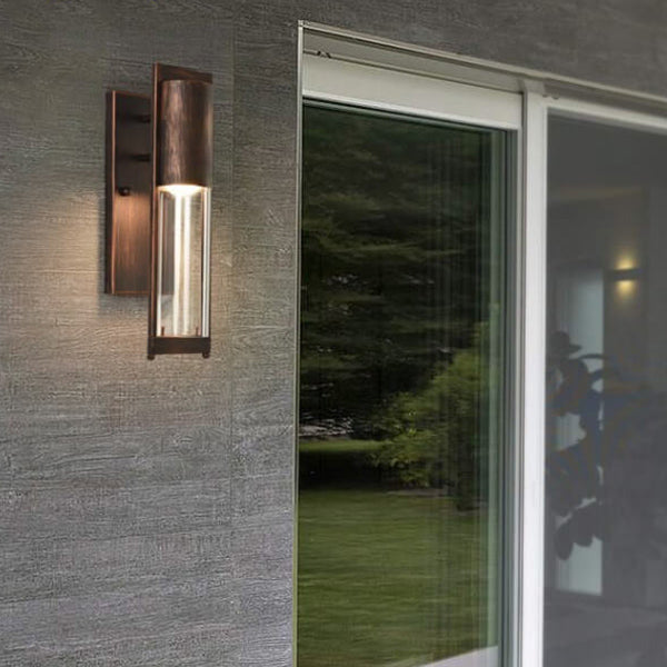 Industrial Simple Antique Design 1-Light Outdoor Wall Sconce Lamp