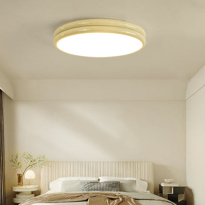Modern Eye Care Children's Wrought Iron Round LED Flush Mount Lighting