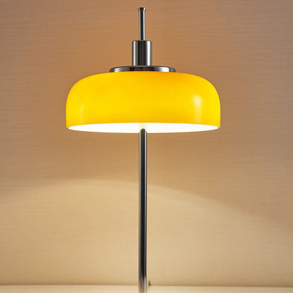 Nordic Vintage Orange Iron Glass 3-Light Table Lamp