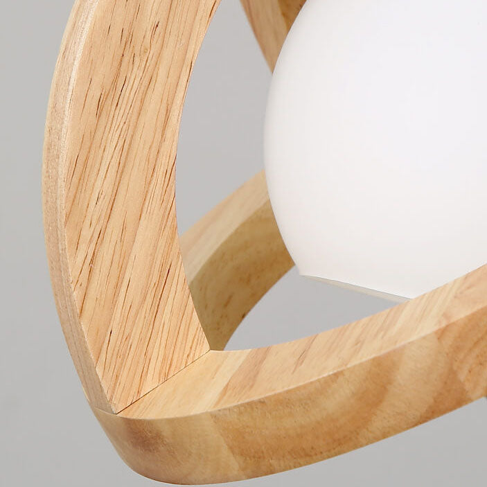 Japanese Wabi-sabi Log 1-Light Pendant Light