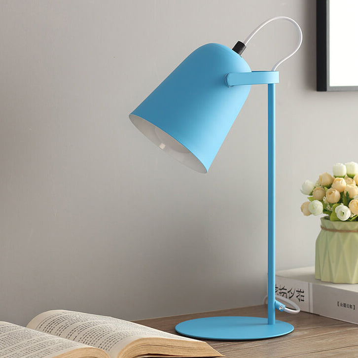 Nordic Macaroon Column Shade 1-Light Table Lamp