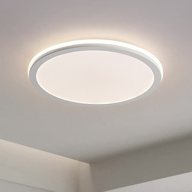 Modern Creative Circle Iron LED Flush Mount Ceiling Light