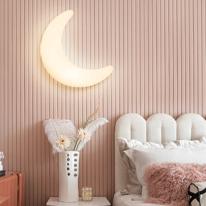 مصباح حائط LED بتصميم قمري حديث ومبتكر من الأكريليك