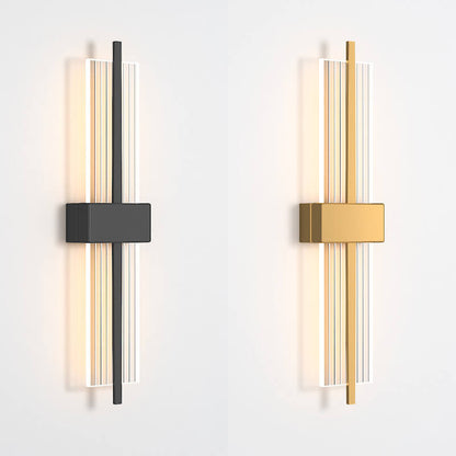 Light Luxury Creative Rectangular Acrylic LED Wall Sconce Lamp