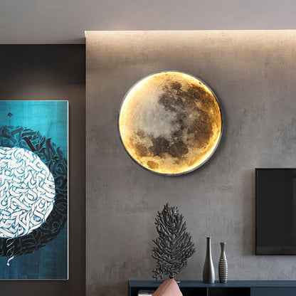 Creative Decorative Planet 1-Light LED Wall Sconce Lamp