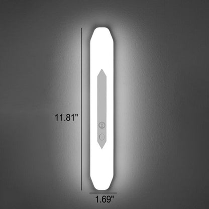 USB充電式人体誘導LEDナイトライト壁取り付け用燭台ランプ